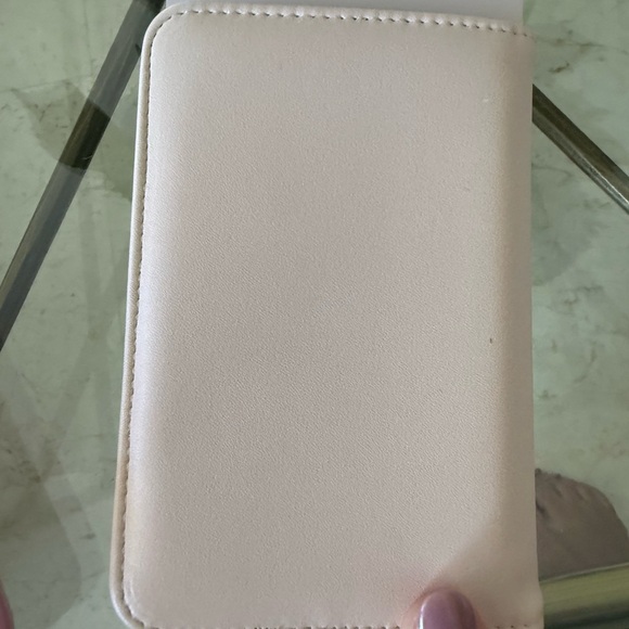 Elegant Cream Travel Bag with Cherry Design - Picture 8 of 11